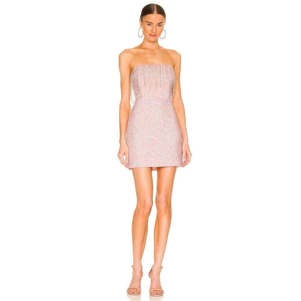 New *FLAW* retrofete Cassandra Dress in Baby Pink Size S REVOLVE MSRP $565